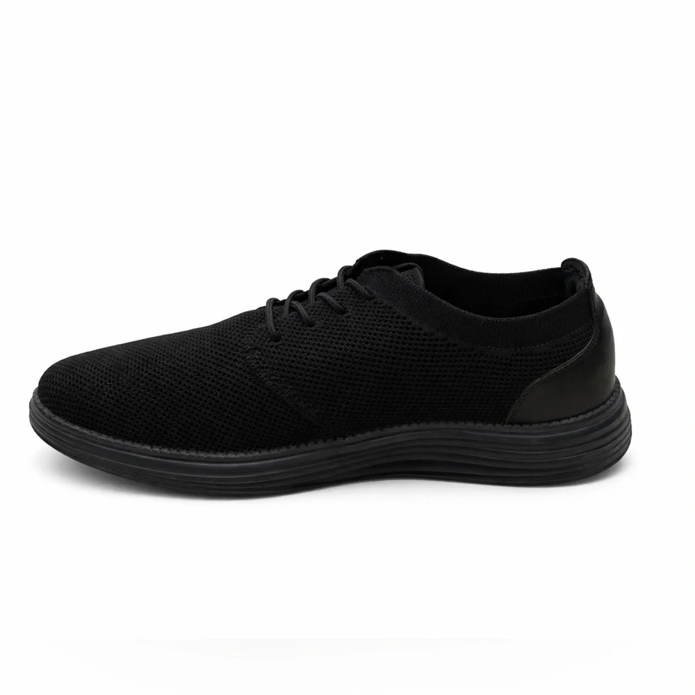 Vilocy Men’s Black Canvas Dress Shoes EU 42 / US 8 | Like New